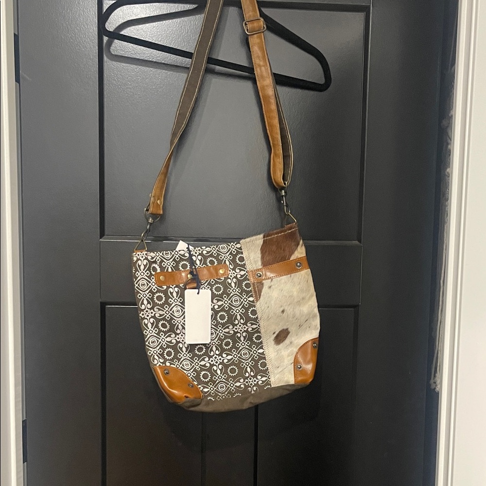 Patchwork Leather Shoulder Bag